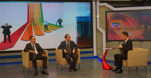 陈义红做客武汉电视台《政协论坛》，为武汉人才政策建言献策